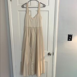 J Crew Cream Maxi Dress (never worn)